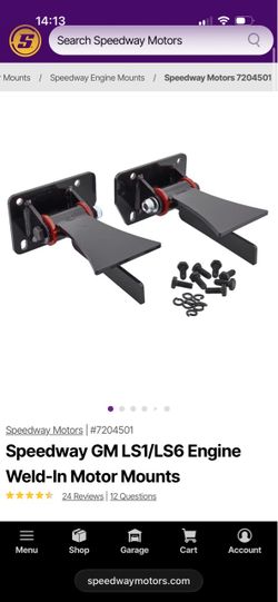 LS Weld In Motor Mounts