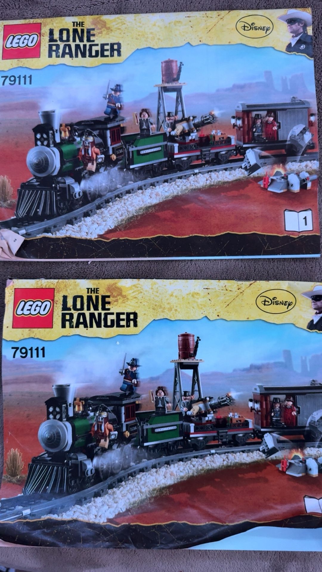 Lone Ranger Lego Set 79111
