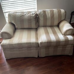 Tan Loveseat 
