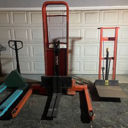 Electrical Pallet Jack And Manual