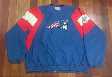 Men’s Vintage Pro Line New England Patriots Track Jacket - Size XL