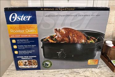 Oster 22-Quart Stainless Steel Roaster