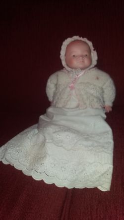 Grace S. Putnam "Bye Lo Baby Doll" Bisque painted face