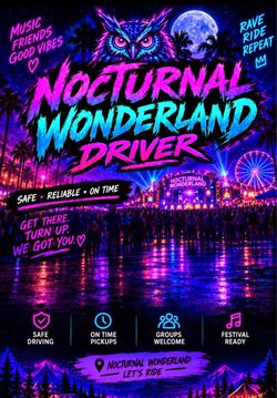 Nocturnal wonderland driver