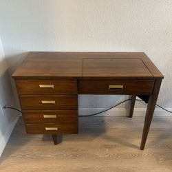 Antique Mid Century Sewing Desk!