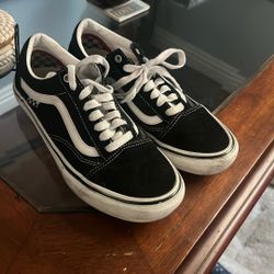 Black and White Old Skool Vans