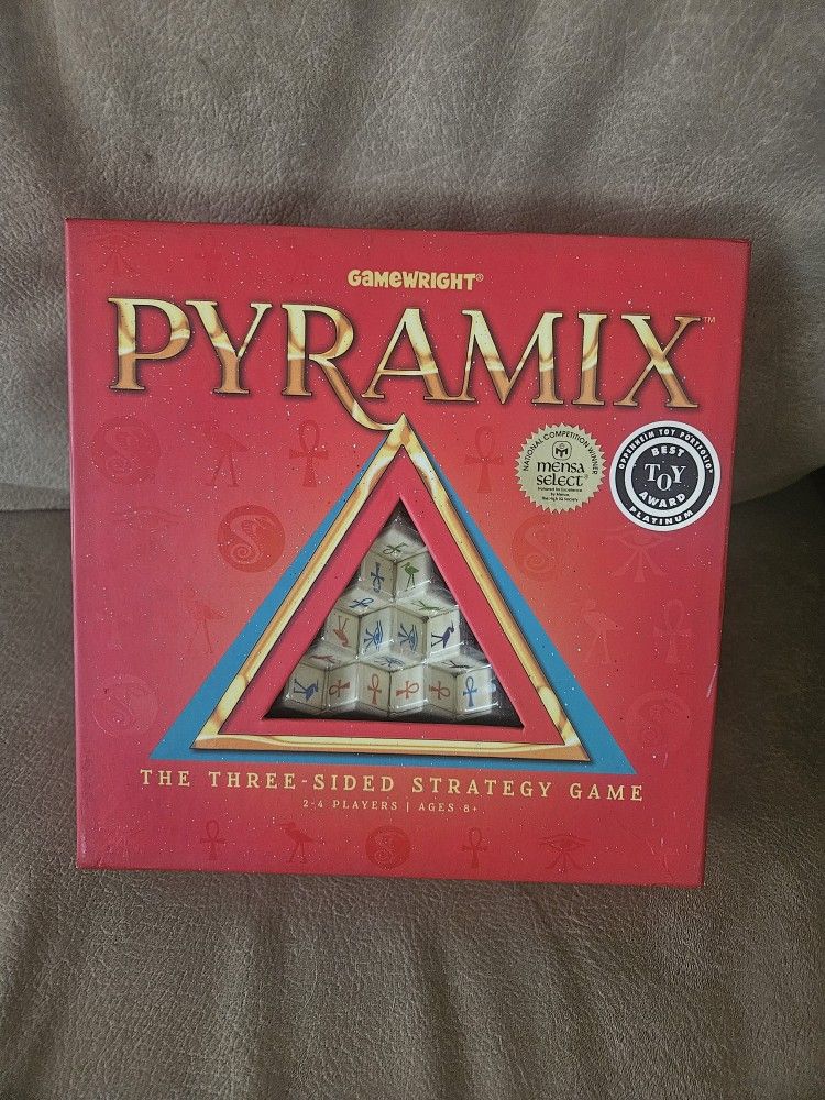 🧩 Gamewright Pyramix – Best Toy Award - A Clever, Family-Friendly Strategy Game!