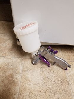 Air pain spray gun used