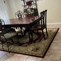 Dining Table Set Of 6 Chairs