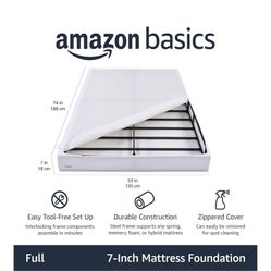 Amazon Basics Full Size Mattress Box Spring 