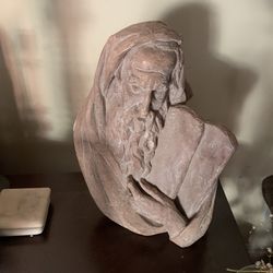 Signed  Arnold Bergier Moses With Tablet