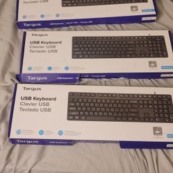 3 Brand New USB Keyboards ($10 each)