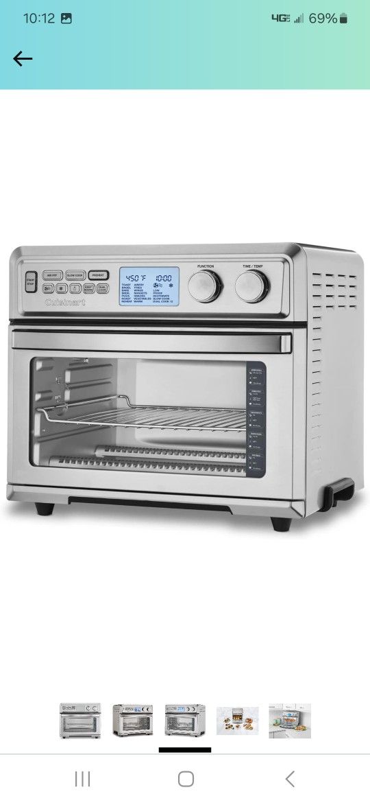 Graduation Gift? Wedding Gift? NIB CUISINART Digital Airfryer Toaster OVEN