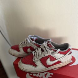 Nike Dunk Red And White