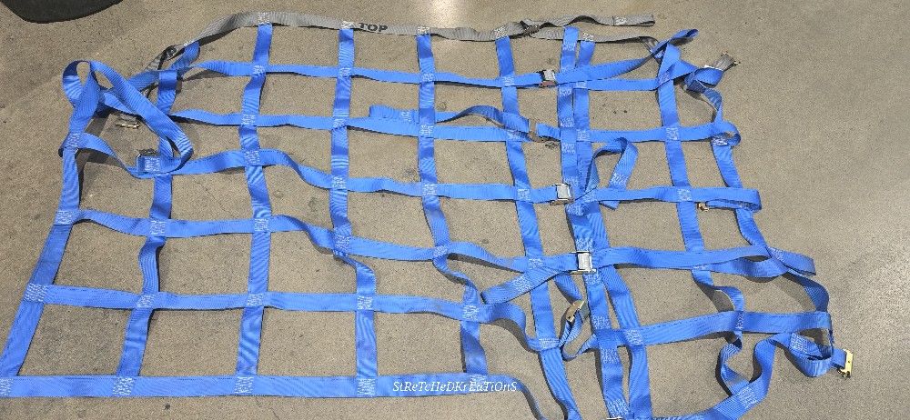 Heavy Duty E Track Systems Cargo Net
