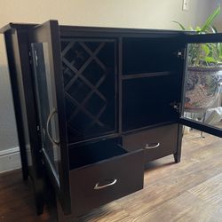 Buffet With Wine Rack