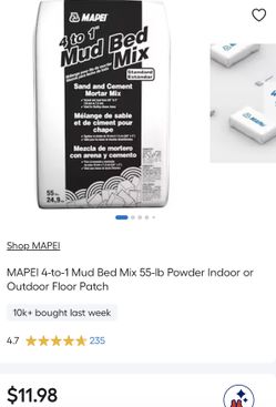 4 To 1 Mud Bed Mix
