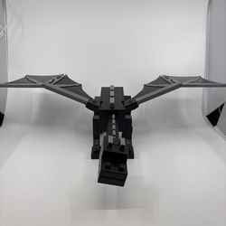 Minecraft 22" Inch Ultimate Ender Dragon Figure Makes Sounds Lights Up NO TAIL