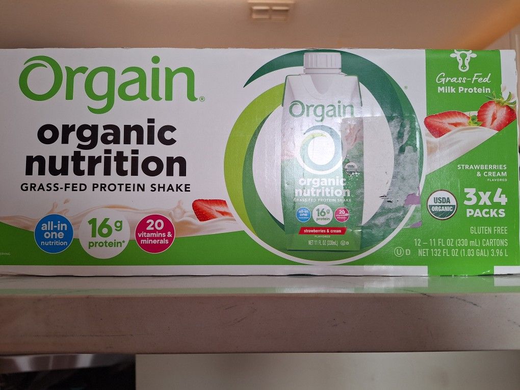 Orgain  Organic Nutrition Protein Shakes