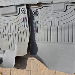  WeatherTech Mats – 2016 Honda Pilot Elite (Gray, Full Set)