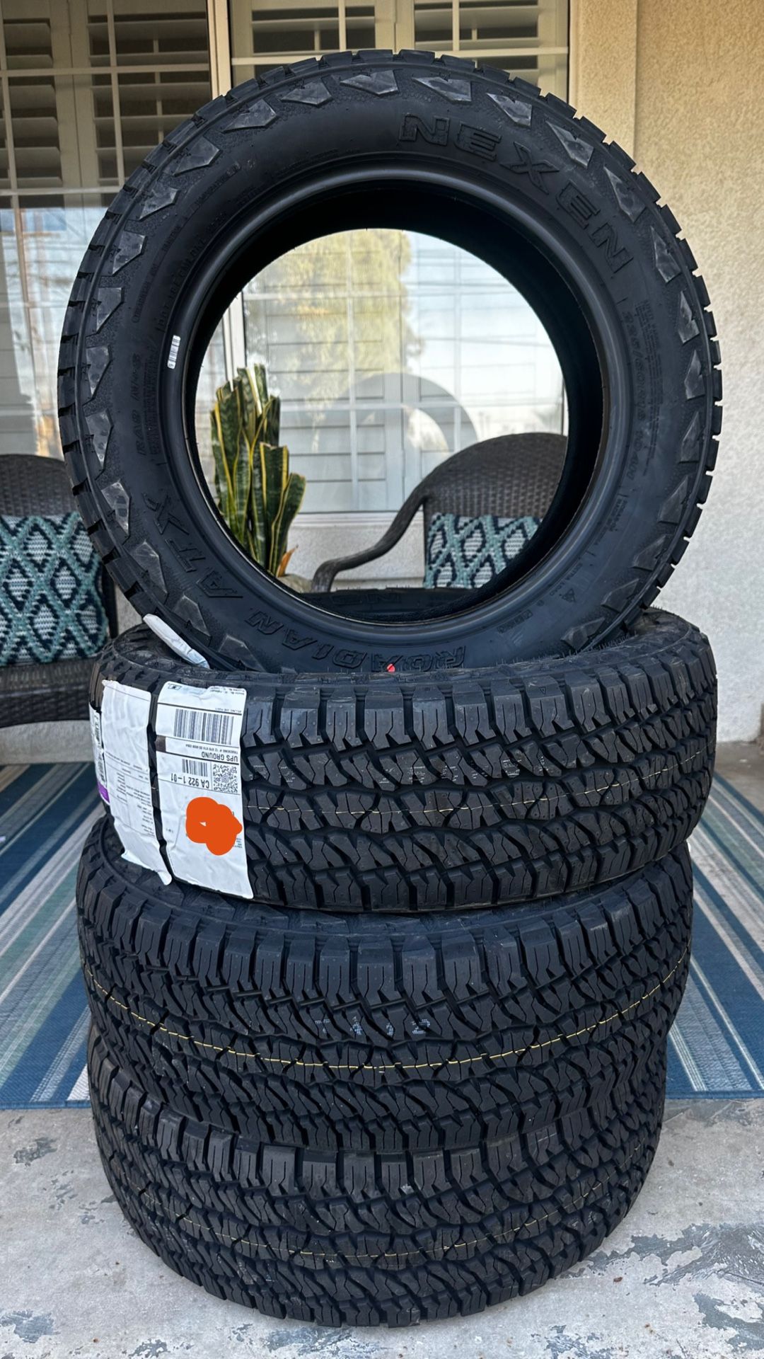 らん Tire Nexen Roadian ATX 225/60R17 99V AT A/T All Terrain