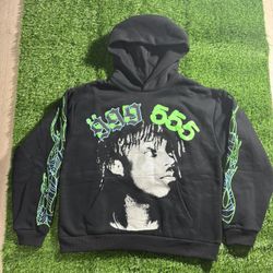 Juice Wrld Spider Hoodie 