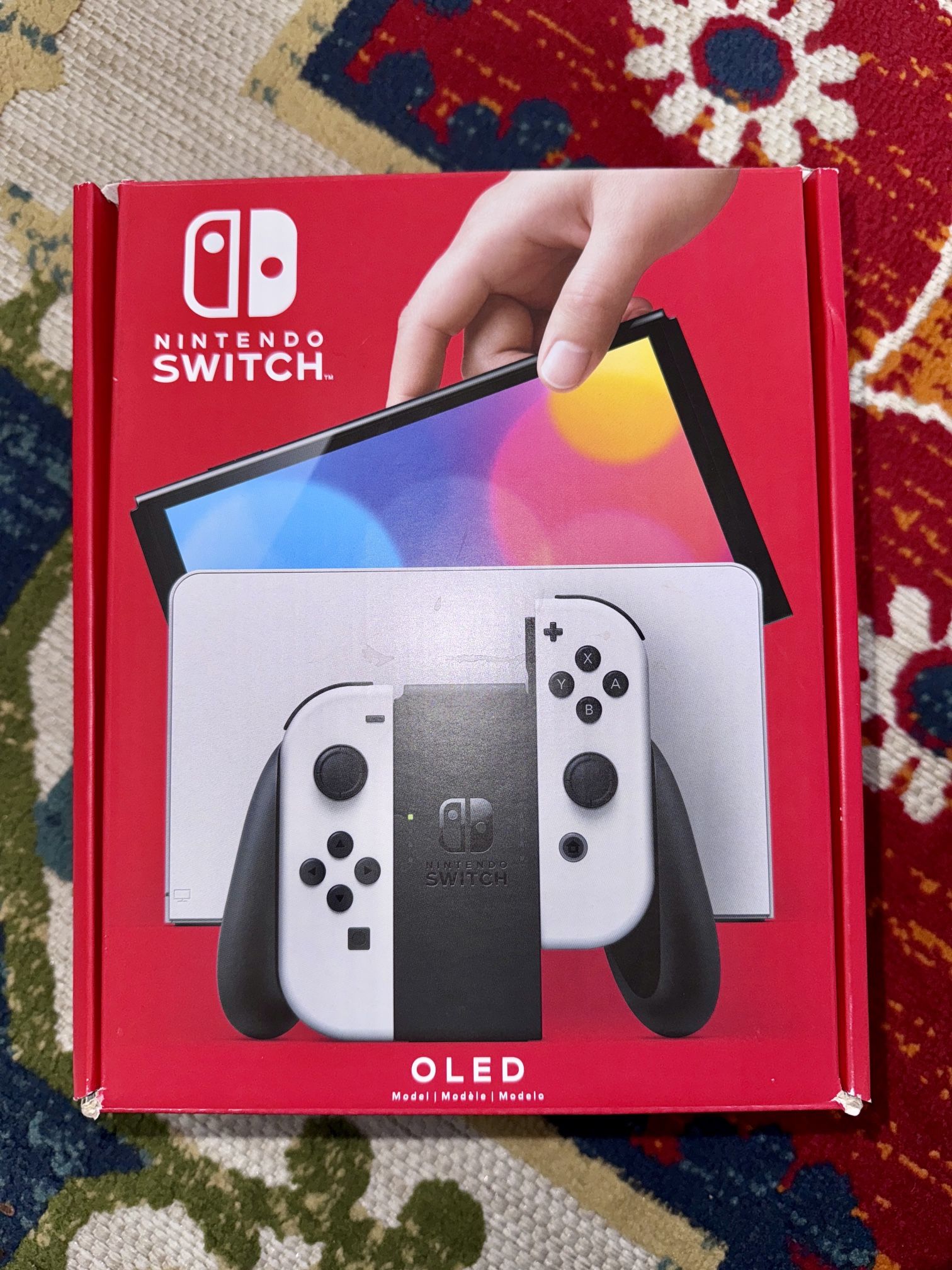 Nintendo Switch OLED with 7 games