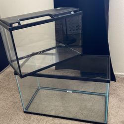 2 Fish tanks