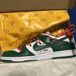 Nike Dunk Off White Pine Green
