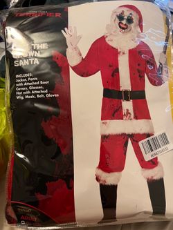 Art the Clown Santa Costume