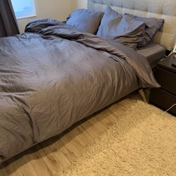 Queen Adjustable Bed + Hybrid Mattress – Serta (Massage/Zero Gravity) + Dormeo