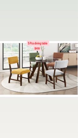 Table and chairs