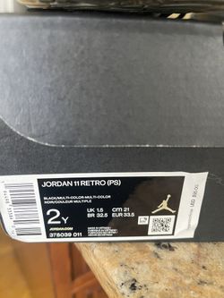 Jordan 11 Retro 2 Y