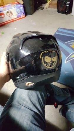 Scorpion riding helmet