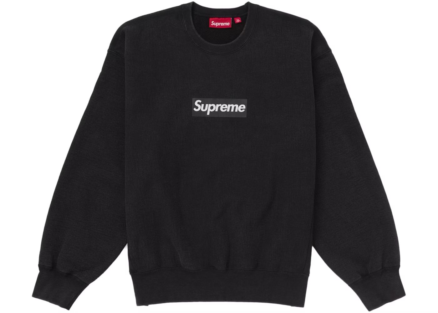 Supreme Washed Box Logo Crewneck Medium Brand New
