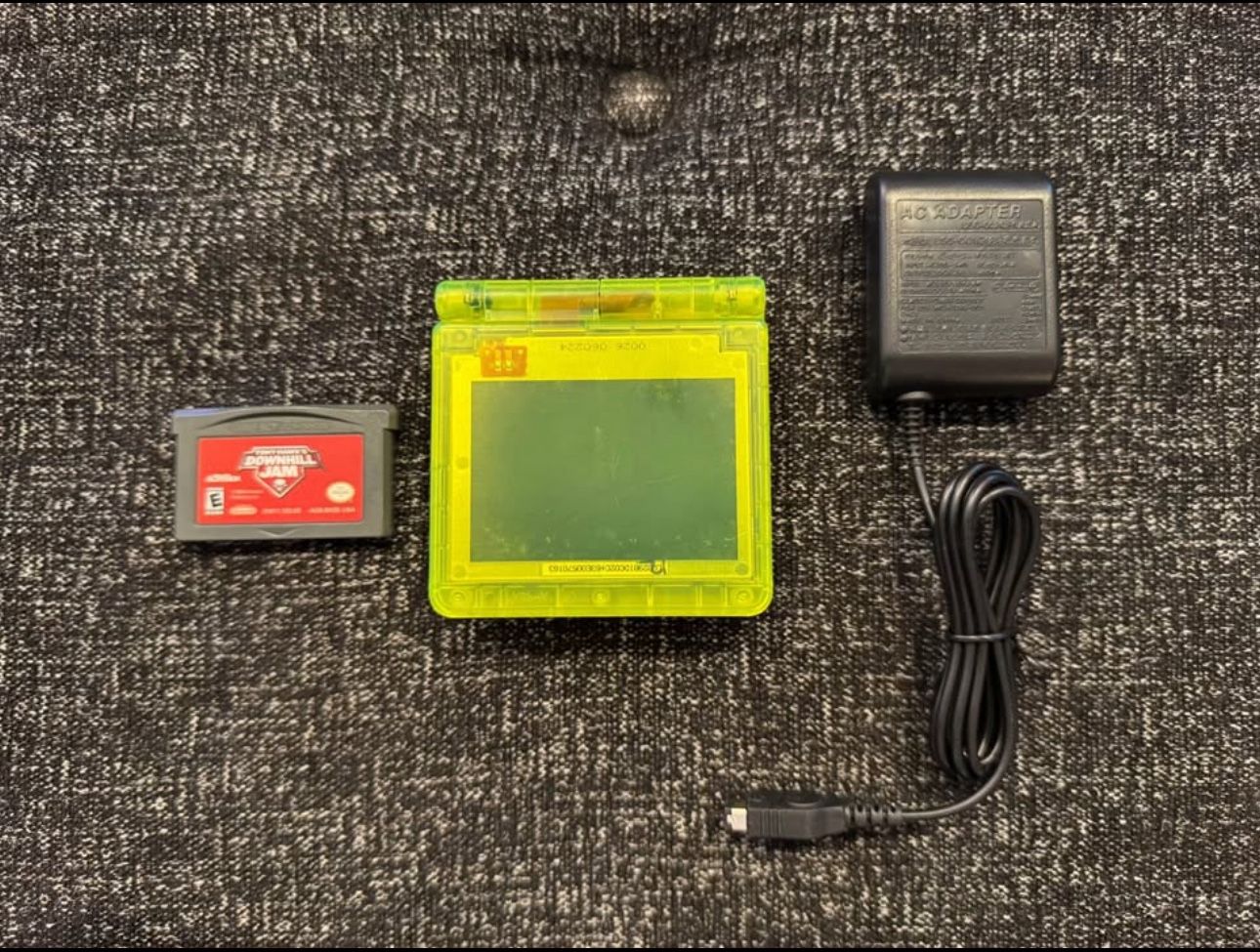 Unique Translucent Neon Game Boy Advance SP