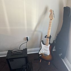 Fender left handed guitar 