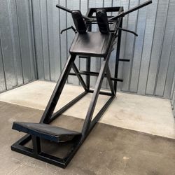 Hack Squat Old School Bodybuilding Muscle MassTraining Weightlifting Workout Gym Fitness Strength Conditioning Power Explosiveness Leg Day