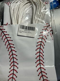 Baseball Candy Bags 12 Count
