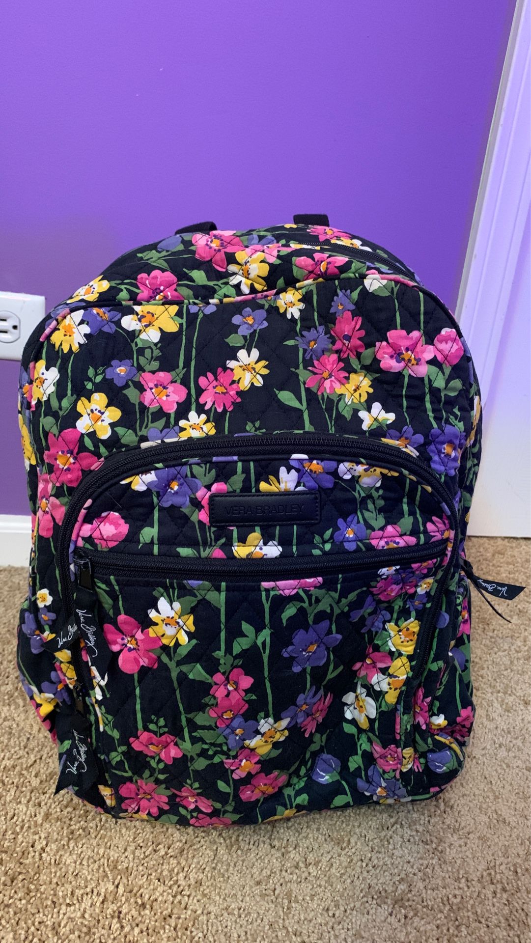 Vera Bradley Flower Backpack