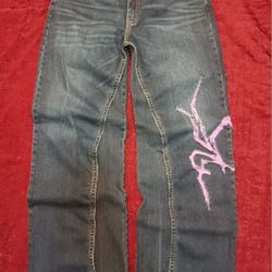 Violet Widow Reconstructed Denim