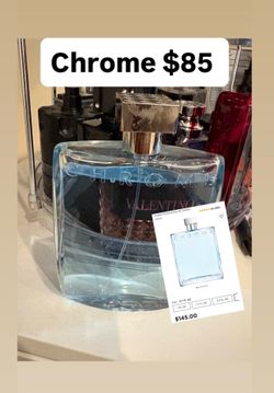 Men’s Cologne chrome almost full big bottle