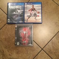 PS3 and PS4 games