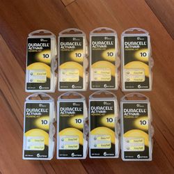 Duracell Activator Hearing Aid Batteries