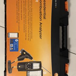 testo 310 II Combustion Analyzer HVAC – Combustion Leak Tester for Temperature, Flue Gas & Pressure – Natural Gas Leak Detector with Smart App and Pro