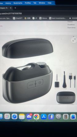 Electric nail clipper