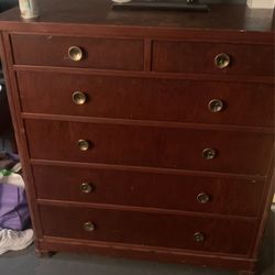 Solid Wood Dresser 