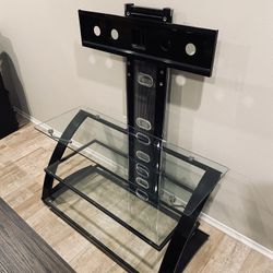 Tv Stand Glass Steel 