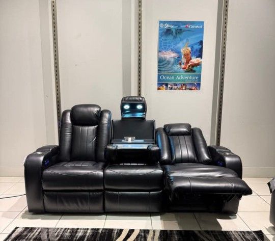 OM• $38 Initial • Brand New// Caveman Sofa And Loveseat// Living Room Set