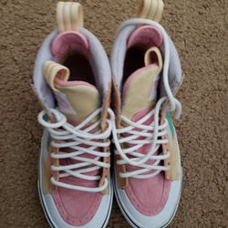 Vans High Top Shoes Women's Size 7.5/Mens Size 6